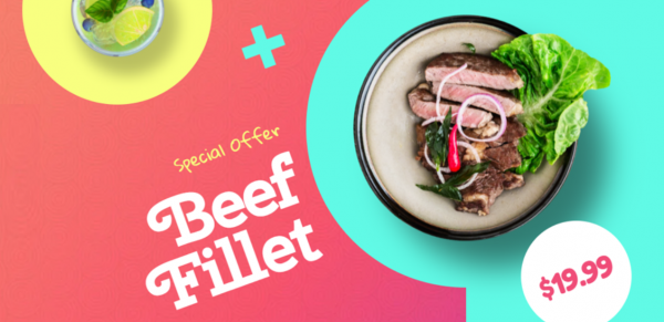 Desain dengan penggunaan tipografi yang kreatif dan unik